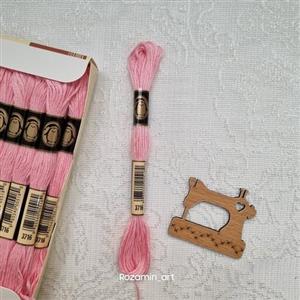 نخ گلدوزی پنگوئن صورتی کد  3716