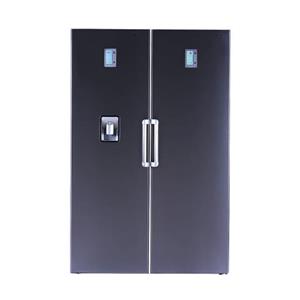 یخچال و فریزر دوقلو شارپ مشکی مدل Sharp SFR450-SFR400