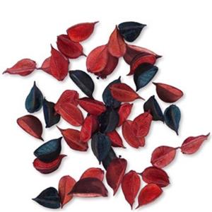 گل خشک قرمز و مشکی جهت تزیین شمع وزن 100  گرم