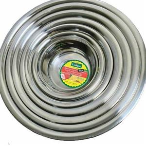 لگن استیل یونیک اصل ست 6 تایی آهن ربا نگیر