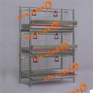 قفس گالوانیزه کبک 3 طبقه
