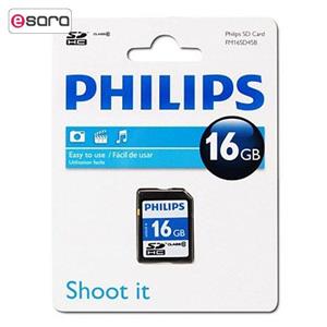 کارت حافظه فیلیپس SD Card 16GB Class 10 FM16SD45B Philips 