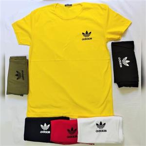 تی شرت آستین کوتاه مردانه یقه گرد ساده