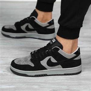 کفش جردن نایک Nike SB رنگ مشکی طوسی سایز41 تا 44 کتونی nike jordan 1 