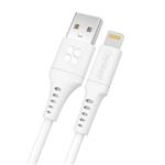 کابل USB-A به لایتنینگ شارژ سریع پرومیت مدل POWERLINK-AI200.WHITE به طول 2 متر