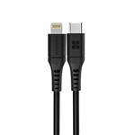 کابل USB-C به لایتنینگ شارژ سریع پرومیت مدل POWERLINK-120.BLACK به طول 1.2 متر