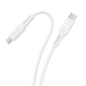 کابل USB-C شارژ سریع پرومیت مدل POWERLINK-CC200.WHITE به طول 2 متر