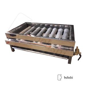 کباب پز گازی خانگی استیل 50سانت استاندارد