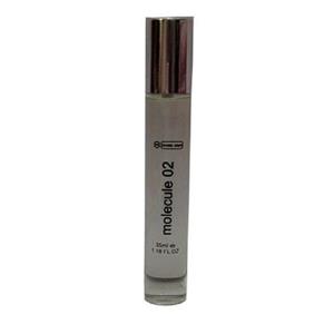 عطر جیبی مردانه شیشه ای 35میل مولکول 02 عمده و تک 80 رایحه