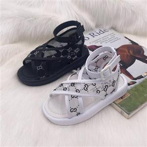 صندل چسبی سایز 26 تا 31 طرح گوچی دخترانه جنس خوب کفش بچگانه