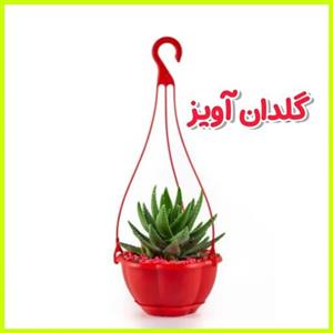 گلدان آویز سقفی و گلدان بالکن پلاستیکی مدل کلاسیک