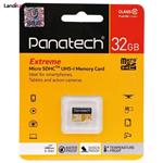 کارت حافظه MicroSD پاناتک مدل Extreme استاندارد C10 ظرفیت ۳۲ گیگابایت