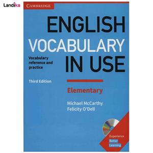 کتاب زبان English Vocabulary In Use Elementary Second Edition