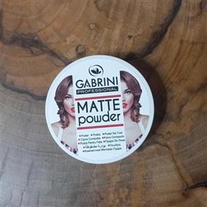 پنکک مات گابرینی Gabrini Matte Powder با کاور فوق العاده وزن 12 گرم