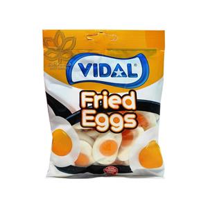 پاستیل طرح تخم مرغی بدون گلوتن ۱۰۰ گرم ویدال vidal 