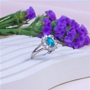 انگشتر توپاز سنتاتیک زنانه کد 9937