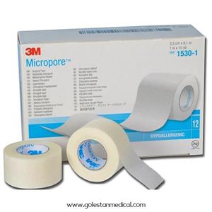 چسب تری ام MICROPORE مدل 1530-1 بسته 12 عددی