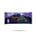 شکلات تلخ میلکا با مغز بادام مدل DarkMilk حجم 100 گرم 