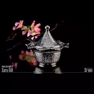 قندان متوسط لاله زارا برند اورجینال اصل ترکیه در 3 رنگ طلایی مسی و نقره ای سیلور ترک