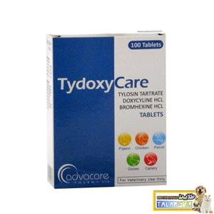 قرص و انتی بیوتیک تایدوکسی کر tydoxycare یک ورق 