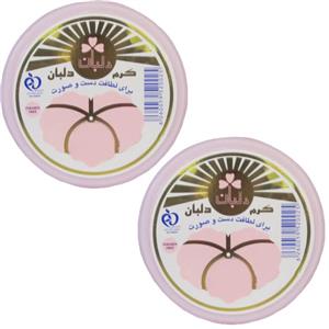 کرم مرطوب کننده دلبان مدل DB02 حجم 90 میلی لیتر مجموعه 2 عددی