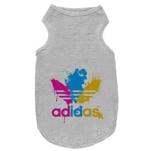 لباس سگ و گربه 27 طرح Adidas Colorful کد MH950 سایز L 