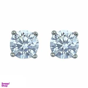 گوشواره زنانه ژوپینگ مدل تک نگین کد E4225