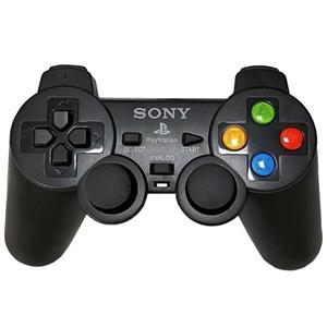 دسته بازی تکی شوکدار Sony PS2 دکمه رنگی