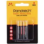 باتری دوتایی قلمی Panatech Super Heavy Duty R6P 1.5V AA