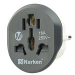 تبدیل ۳ به ۲ برق Narken 16A 250V M