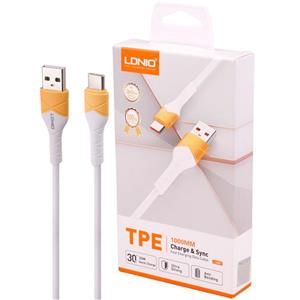 کابل Type-C فست شارژ الدینیو مدل LS801