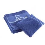 حوله و لیف تن Indigo blue Hand Towel Flannel 