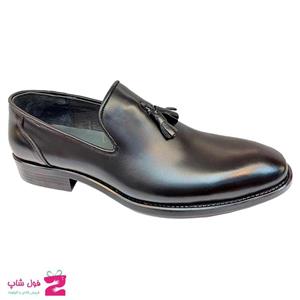 کفش مردانه مجلسی چرم طبیعی گاوی تبریز کد 2699 