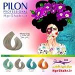 PILON رنگ موی 120 میل پیلون ( سفید خاکستری )