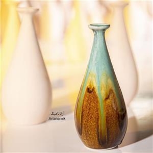 گلدان سرامیکی بطری