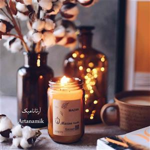 شمع مدل مازان با فیتیله نخی