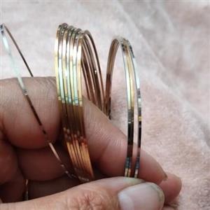 النگوآیینه ای باریک استیل