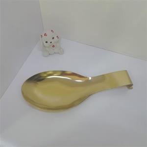 جا قاشقی کنار گازی استیل طلایی