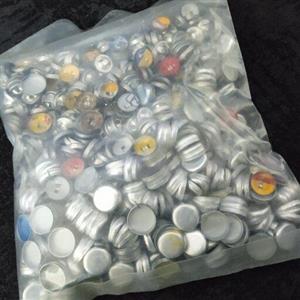پولک دکمه پارچه ای سایز 14 بسته 450 عددی