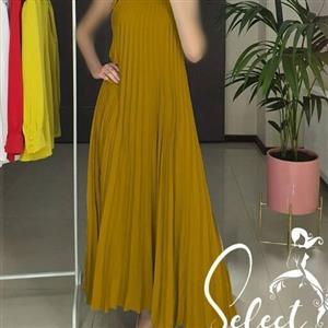 پیراهن ساحلی زنانه مدل پلیسه کشی جنس کرپ جودون از سایز 38 تا 60