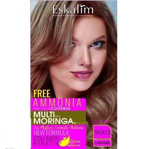 کیت رنگ مو اسکالیم شماره 90.03 حجم 100 میلی لیتر رنگ کارامل