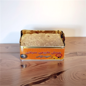 عسل موم دار یک کیلوییعسل موم تیره محصولی از دامنه های سبلان