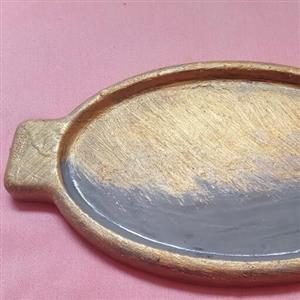سینی دسته دار سنگ مصنوعی