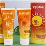 کرم ضد آفتاب فلورانس florence skin clinic sun block cream whitening بی رنگ 