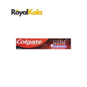 خمیردندان کلگیت سفید کننده مدل ویزیبل وایت 75 میل - Colgate visible white
