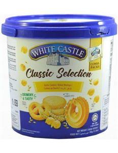 کوکی کره ای وایت کستل محصولی از مالزی ( 350گرم) white Castle cookies