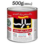 رنگ روغنی براق سفید آلکیدی بارک (500 گرم)