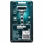 خودتراش دسته مچ تری توربو مدل 3D ژیلت 3 لبه ژیلت همرا دو یدک Gillette Mach3 3D Ball