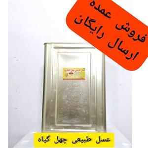 عسل طبیعی چهل گیاه حلب 26 کیلویی(مستقیم از زنبوردار)