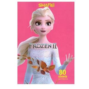 دفتر مشق 80 برگ شفیعی طرح فروزن  کد 07